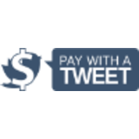 Pay with a tweet - Aklamio logo