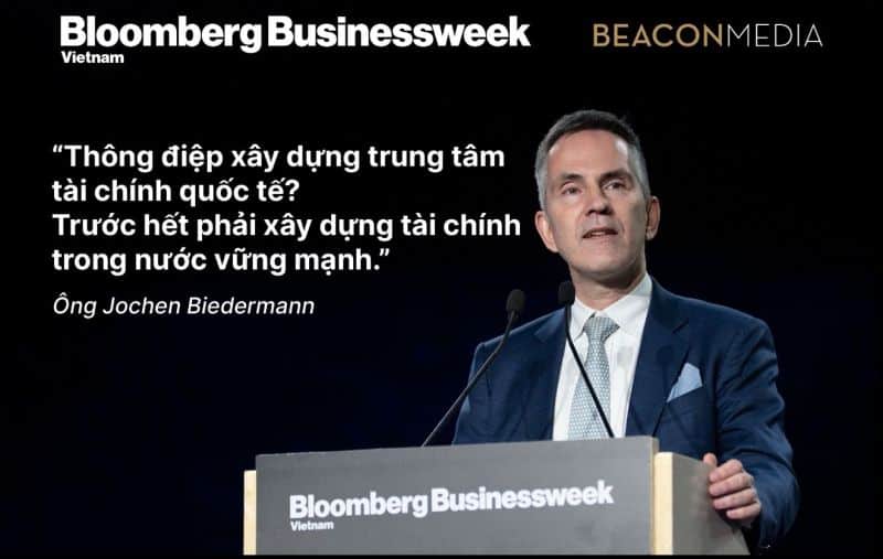 Our managing partner gave a keynote at the Bloomberg Businessweek conference in Ho Chi Minh City