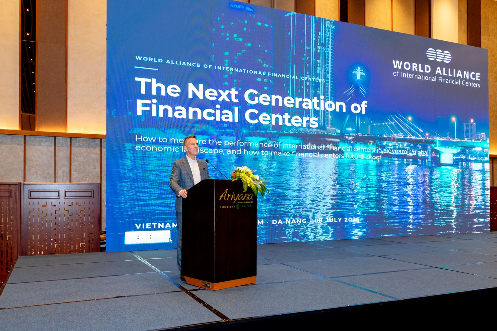 Our managing partner delivered the keynote and led a FinTech ecosystems session at the Vietnam Financial Forum in Da Nang